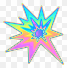 Spark Emoji Holographic Sticker - Dot,Spark Emoji Transparent