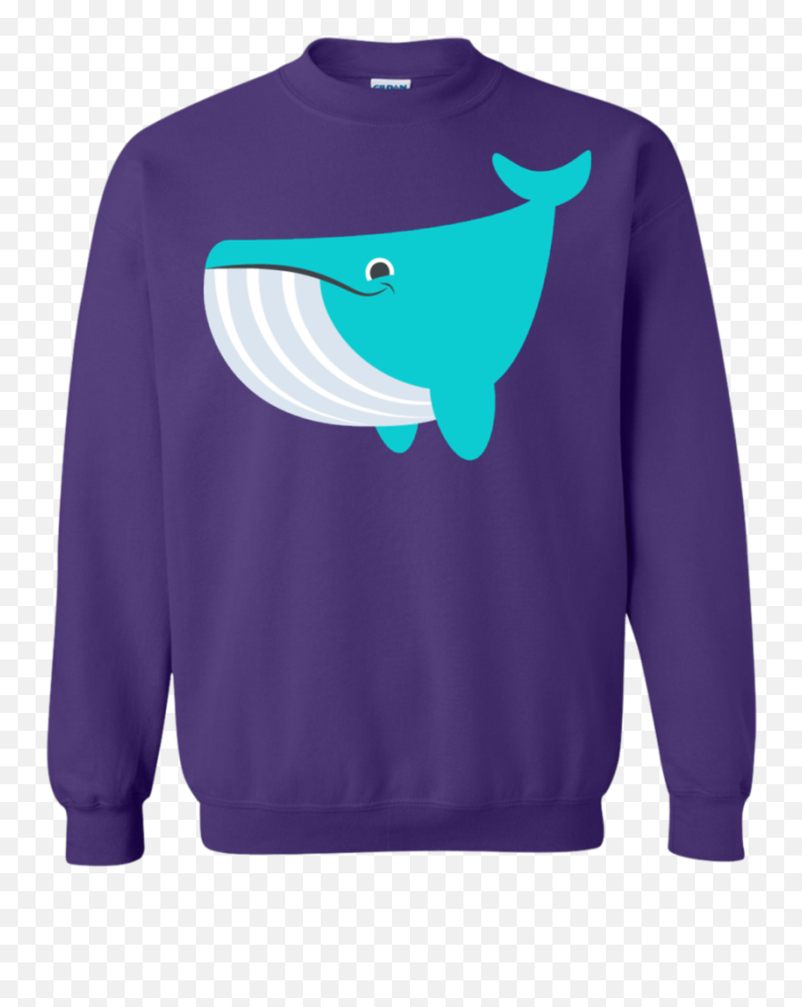 Whale Emoji Sweatshirt,Walrus Emoji