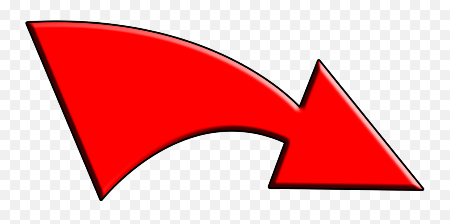 Clipart Arrow Path - Big Red Arrow Transparent Emoji,Bow And Arrow Emoji