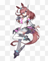 Uma Musume Characters - Mihono Bourbon Emoji,Anime Hair Cowlicks Emotion