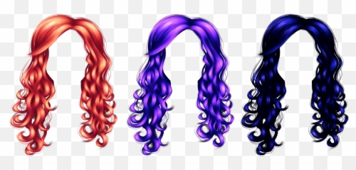 Mermaid Clipart Purple Hair - Png Download Full Size Transparent Purple Hair Png Emoji,Yordle Emojis