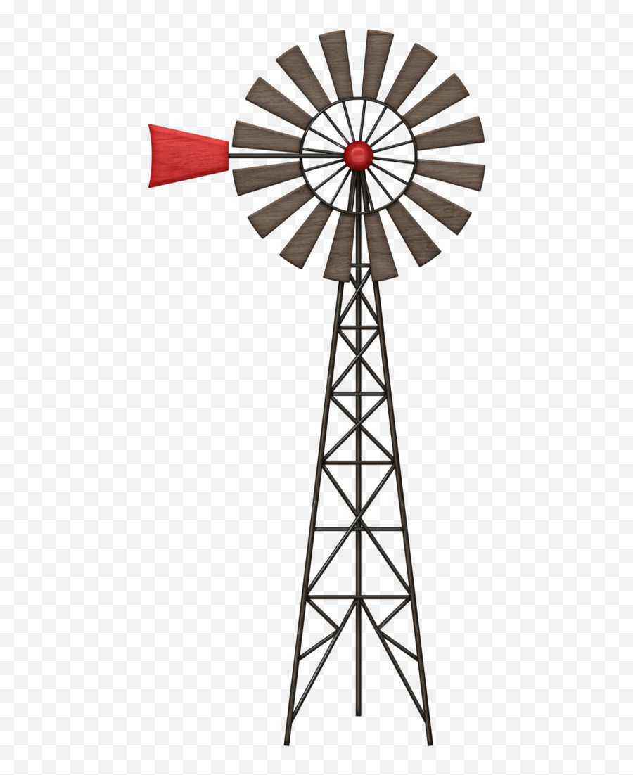 Clipart Farm Windmill Clipart Farm Windmill Transparent - Farm Windmill Transparent Emoji,Windmill Emoji