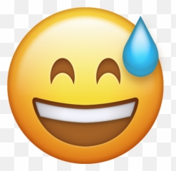 Download Free Png Sweat Emoji Png Icon Transparent - Emoji Iphone Png Transparent,Treasure Chest Emoji