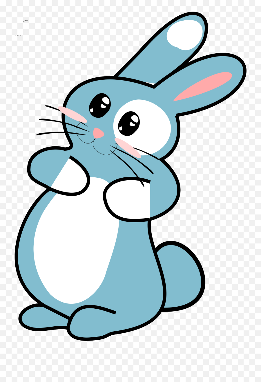 Danko Friendly Rabbit Png Svg Clip Art For Web - Download Rabbit Clipart Emoji,Chloe Grace Moretz Kiki Emoticon