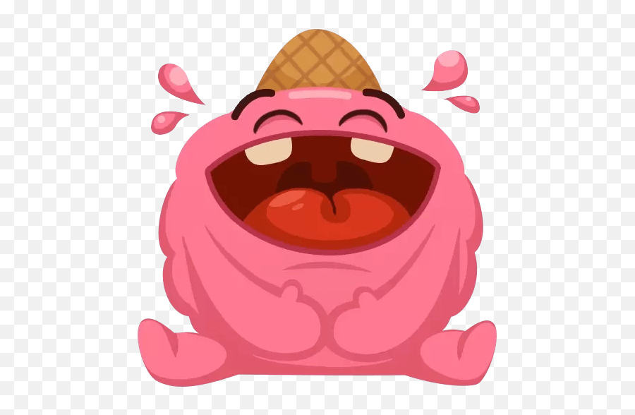 Ice Cream - Telegram Sticker Sticker Emoji,Maladroits Emoji