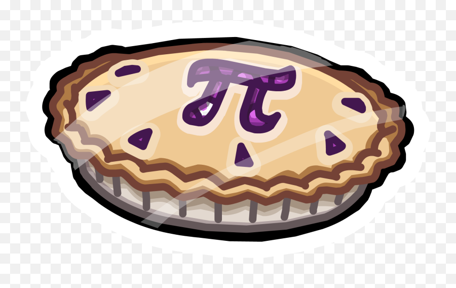 Pi Pie Pin Club Penguin Wiki Fandom - Pi Pie Transparent Background Emoji,Emojis De Pi?a