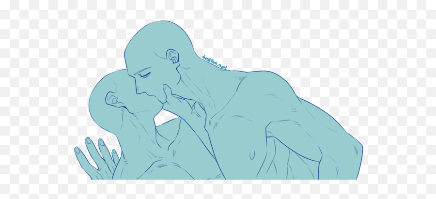 Art Reference Poses - Ship Drawing Kiss Reference Emoji,Emotion Drawing Reference Side