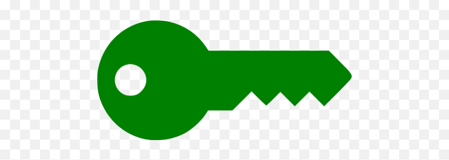 Green Key Icon - Free Green Key Icons Emoji,Letter With Strikethough Emoticon