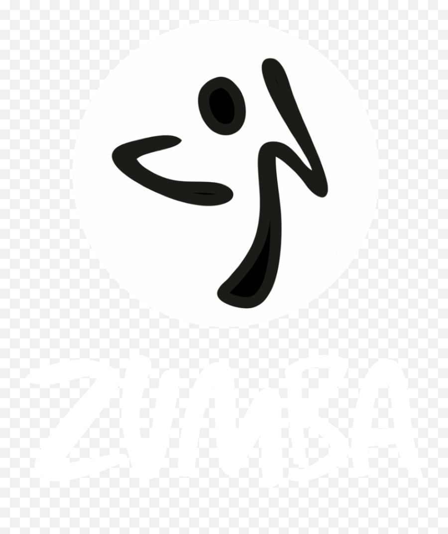 Logo Zumba Png Emoji,Emoticon Black And White Dance