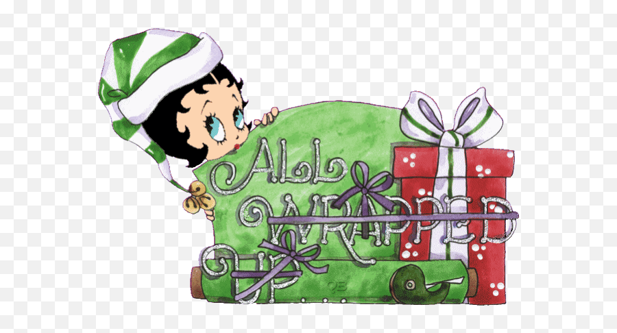 Top Xmas Parody Stickers For Android U0026 Ios Gfycat - Betty Boop Emoji,Timbs Emoji