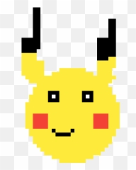 Pixilart - Pika Half Chu By Scout123 Emoji,Half Emoticon