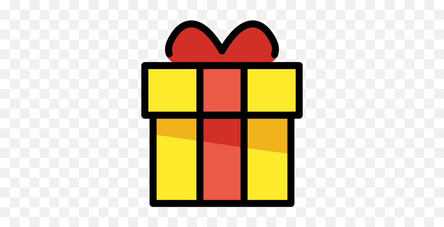 Wrapped Gift Emoji Gift Emoji Present Emoji,Red Box Emoji