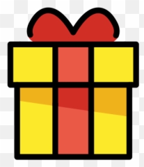 Wrapped Gift Emoji Gift Emoji Present Emoji,Red Box Emoji