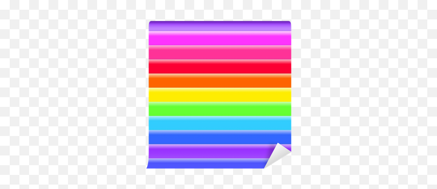 Bright Colorful Rainbow Stripes Vector 10 Eps Wall Mural Emoji,Color Square Emojis