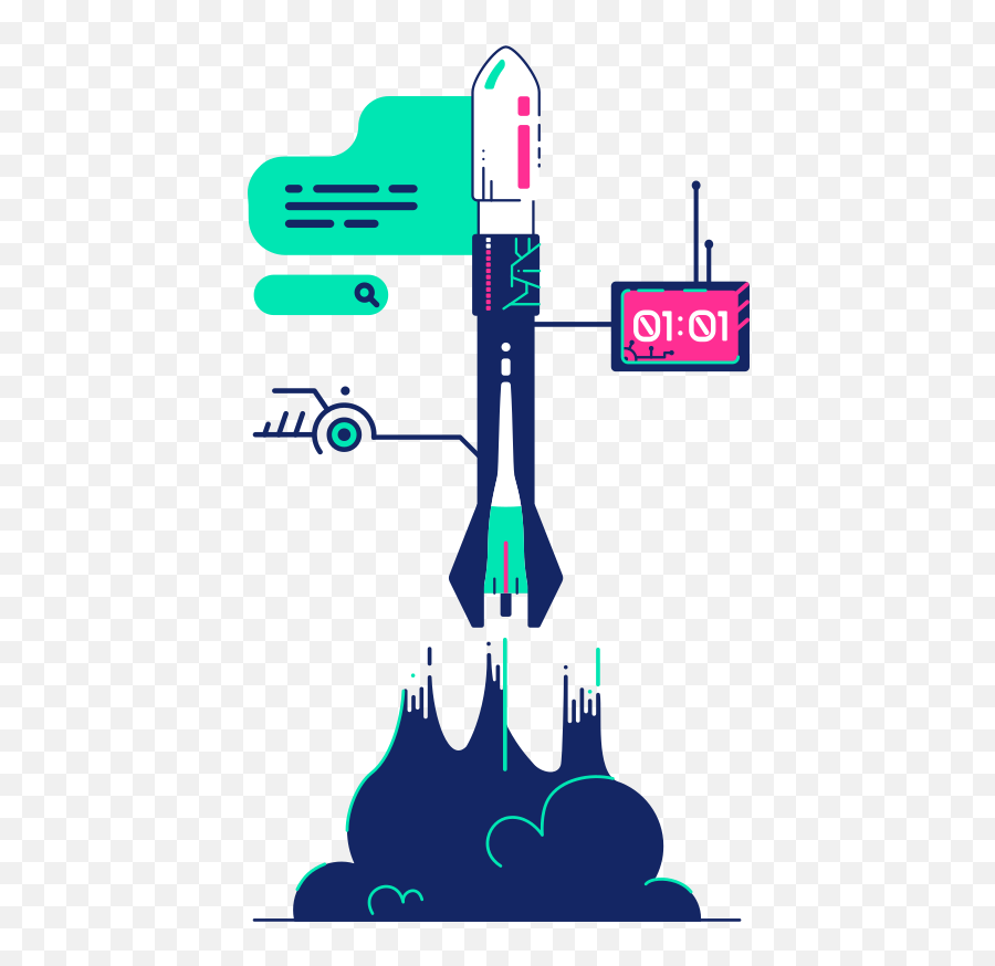 Rocket Launch Illustration In Png Svg Emoji,Rocket Emoji Transparent Png