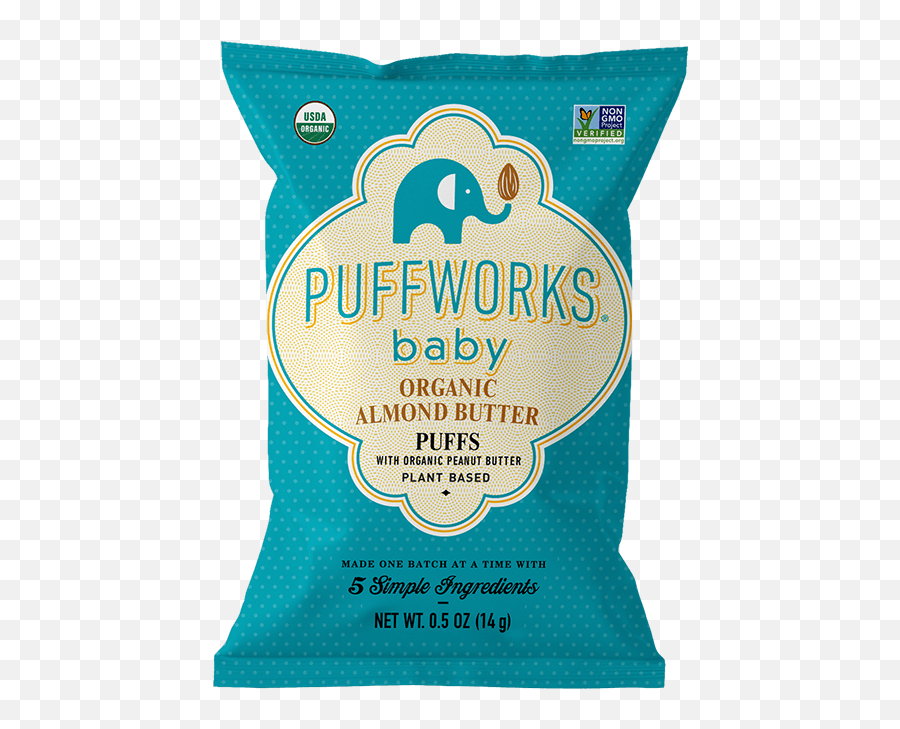 Organic Peanut Butter Puffs For Baby U2013 Puffworks Emoji,Puffing Emoji