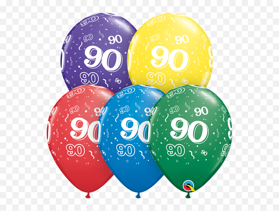 90th Birthday Party Supplies Birthday Balloons Party - Office Party Emoji,Emoji Themed Party Decorations