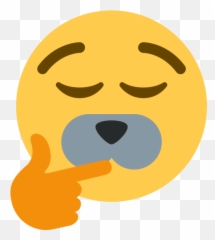 Beeping Town - Happy Emoji,Hand Chin Emoji