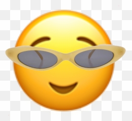Clout Sticker By Lauren - Happy Emoji,Eyeglass Emoji
