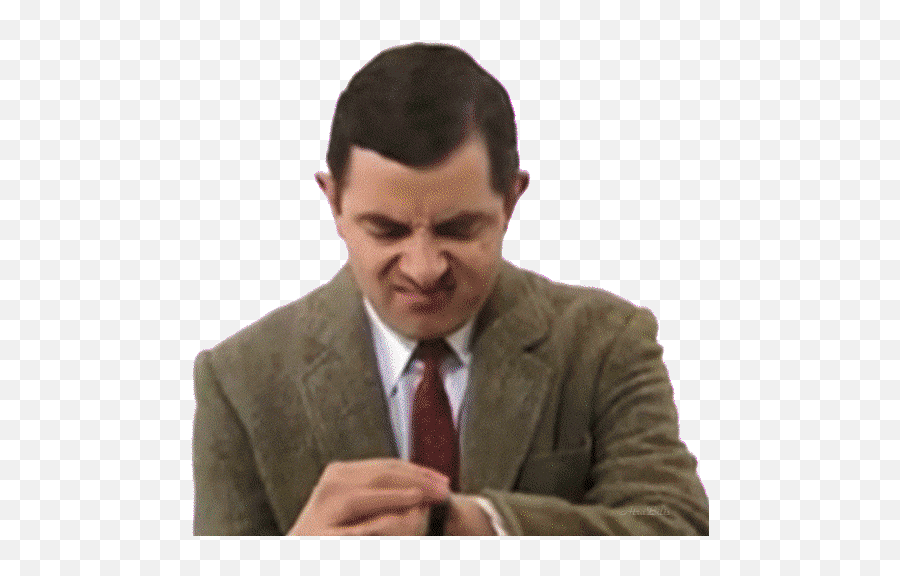 Top Mr Bean Animated Stickers For Android U0026 Ios Gfycat - Formal Wear Emoji,Bean Sprout Emoji