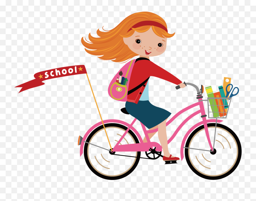 Used To - Baamboozle Girl Riding Bike Clipart Emoji,Bike French Flag Emoji