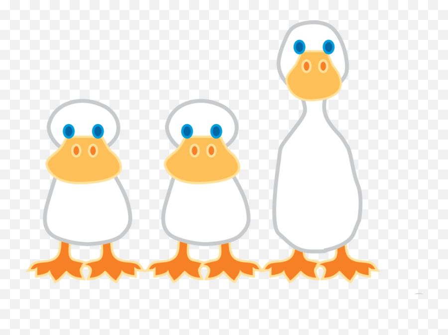 Ducks Clipart Baby Goose Ducks Baby Goose Transparent Free - Dot Emoji,Duck Emoji