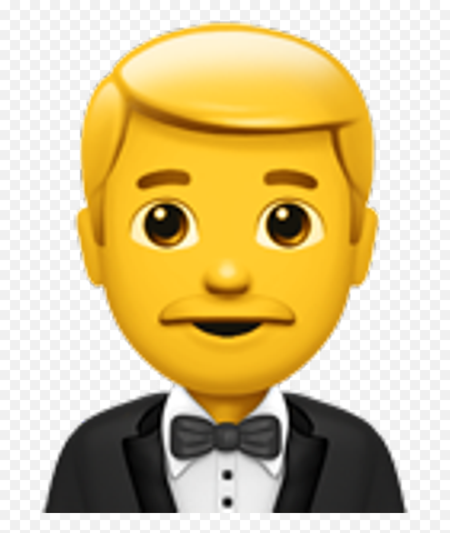 Man Tipping Hand Emoji - Man Iphone Emoji,Tuxedo Emoji