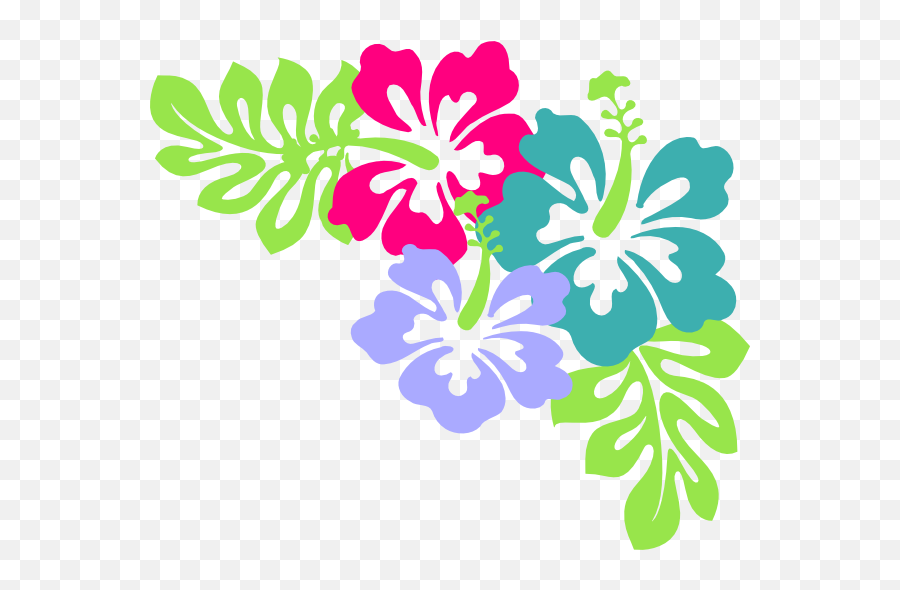 Free Hawaiian Pictures Download Free Clip Art Free Clip - Hawaiian Flowers Clip Art Emoji,Acnl Emoji Flag