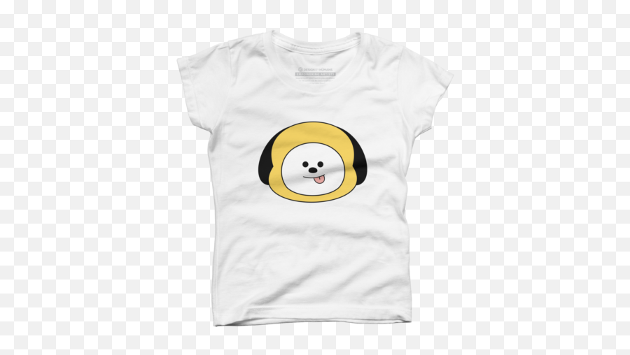 New Reprints Anime Girlu0027s T - Shirts Design By Humans Cat Emoji,Emoticon Twin Girls