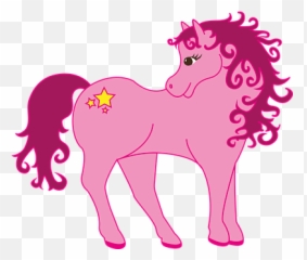 80 Free Pony U0026 Unicorn Vectors - Pixabay Clipart Simple Carousel Horse Emoji,Flag Horse Dance Music Emoji