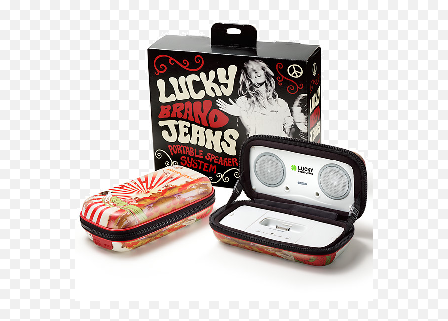 Lucky Brand I - P22 Geisha Portable Speaker System For Ipod Lucky Brand Jeans Portable Speaker Emoji,Emoticon Case Fornipod 6 Touch