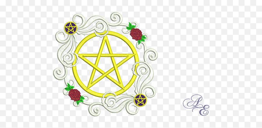 Machine Embroidery Designs - Decorative Emoji,Downloadable Pagan And Yule Emojis