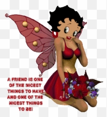 Betty Boop Gif - Happy Black Girl Valentines Day Gif Emoji,African American Valentine's Day Emojis