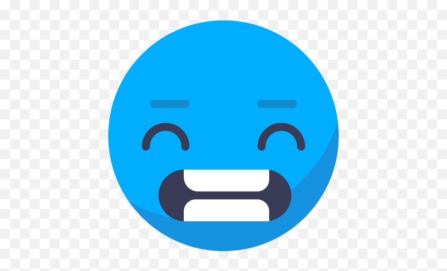 Disappointed Icon Of Flat Style - Available In Svg Png Eps Gambar Emoticon Warna Biru Emoji,Desperate Emoji