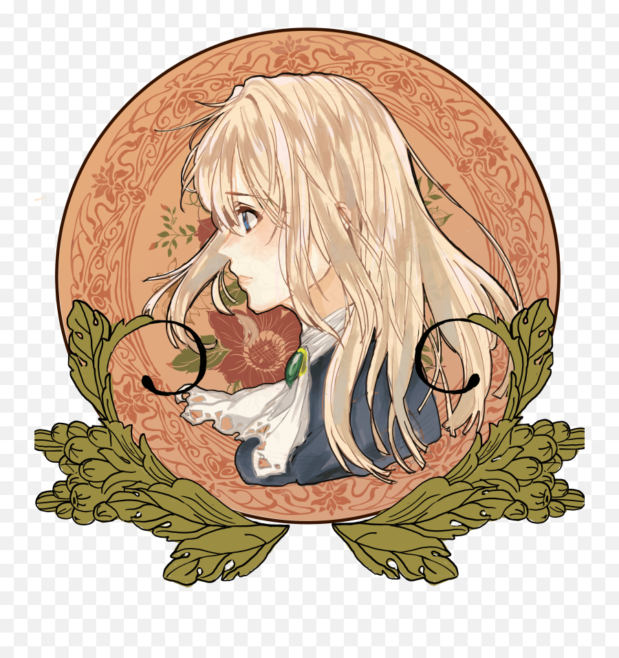 Violet Evergarden Evergarden - Fictional Character Emoji,Violet Evergarden No Emotion