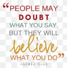 Indeed Be An Example Quotes Actions Speak Louder Than - Quotes Example Emoji,Image Quote Actions Emotions