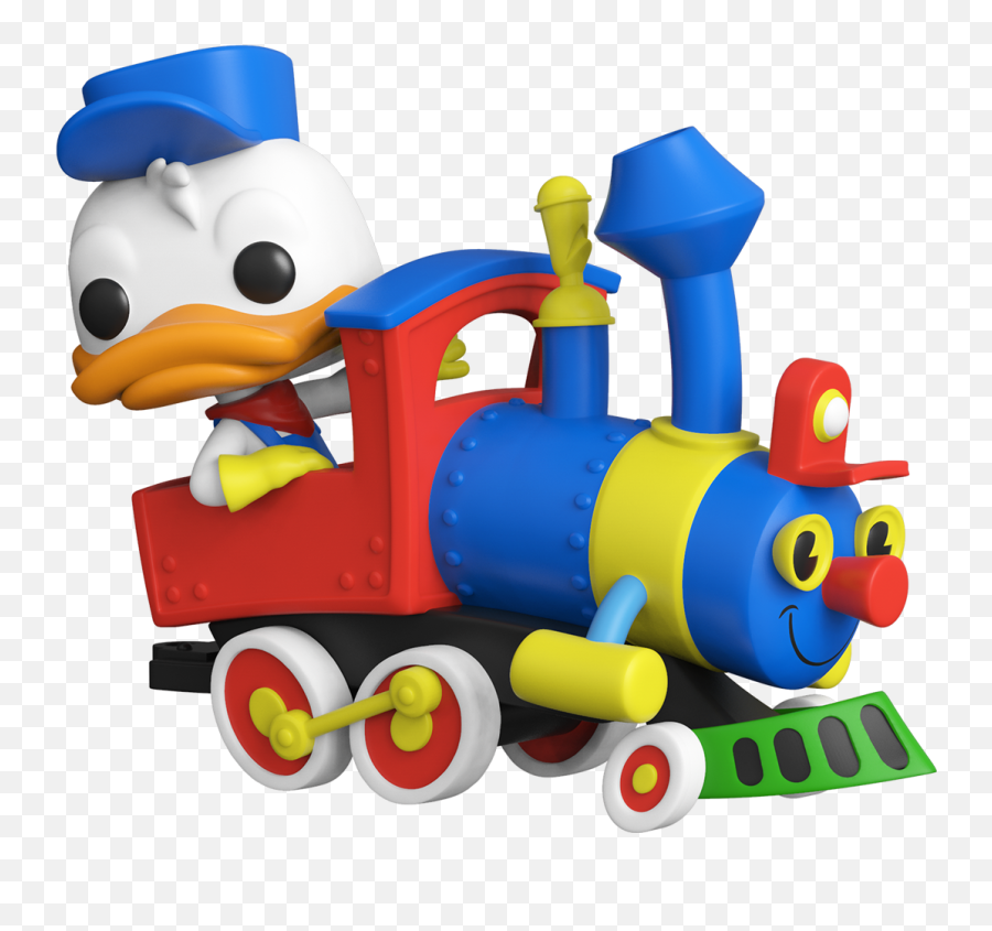 Pop Train Casey Jr - Donald Duck W Engine Train Funko Pop Emoji,Train Train Train Train Emoji