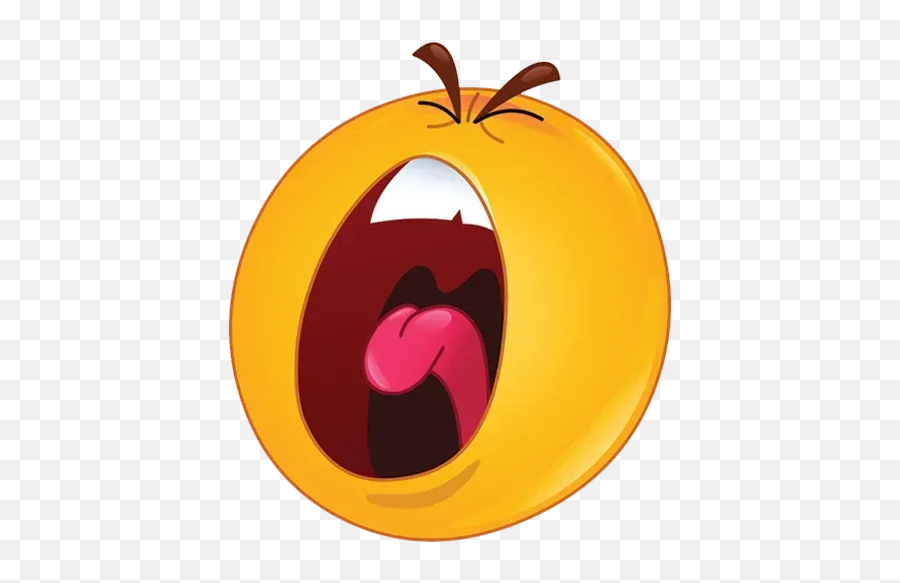 Emoticon Whatsapp Stickers - Stickers Cloud Emoji Shouting Png,Apple Fruit Emoji