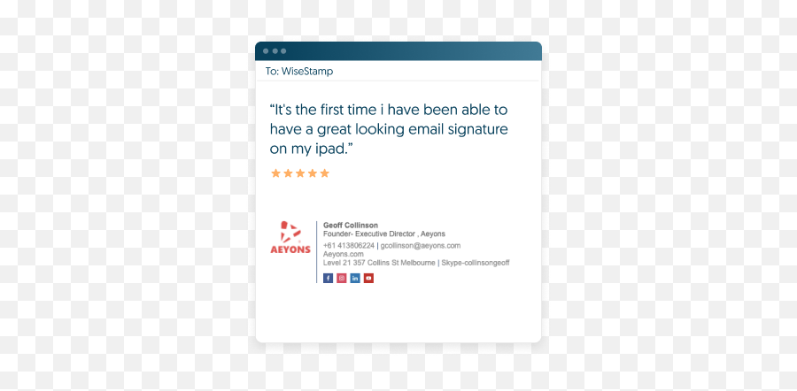 Free Email Signature Generator By Wisestamp - Dot Emoji,Email Salutation Emojis