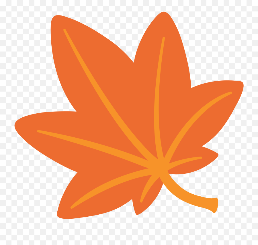 Maple Leaf Emoji Clipart - Leave Emoji Png,Fall Emoji