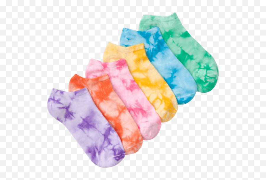 Crazy Socks - Tie Dye Ankle Socks Png Emoji,Tailgate Emoji Beer