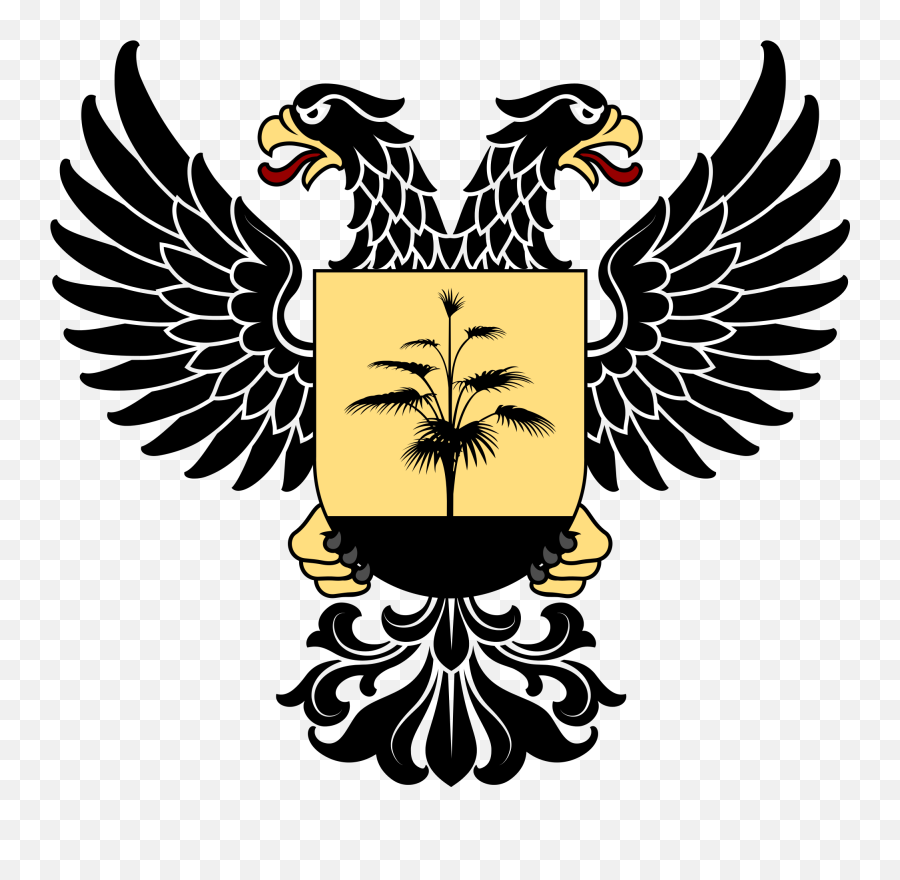 Open - Double Head Heraldic Eagle Emoji,Polish Eagle Emoji