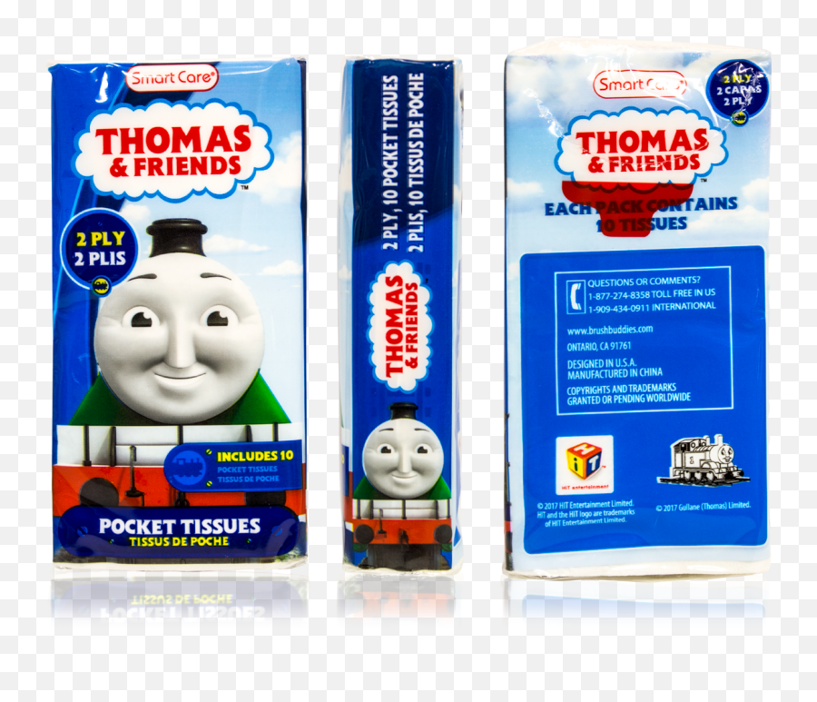 Thomas Friends Pocket Facial Tissues - Thomas Friends Pocket Tissu Emoji,Pack De Emojis Png 2017