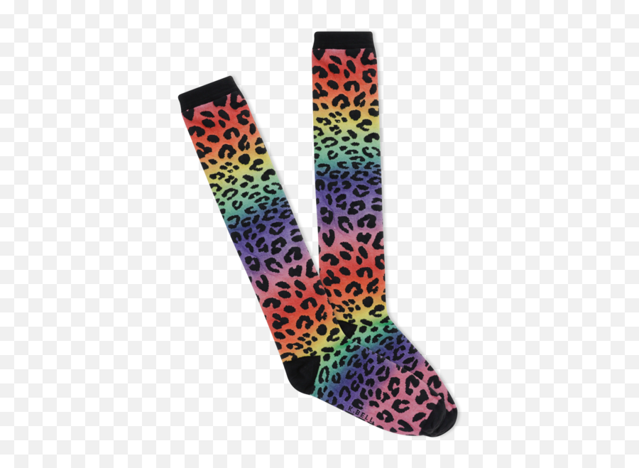 Bold Socks - Girly Emoji,Girls Emoji Knee Socks