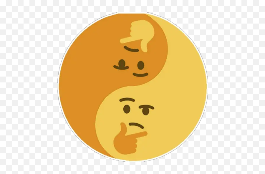 Sticker Maker - Emojis Telegram Thinking Meme Emojie Png,Getting Server Emojis To Another Server