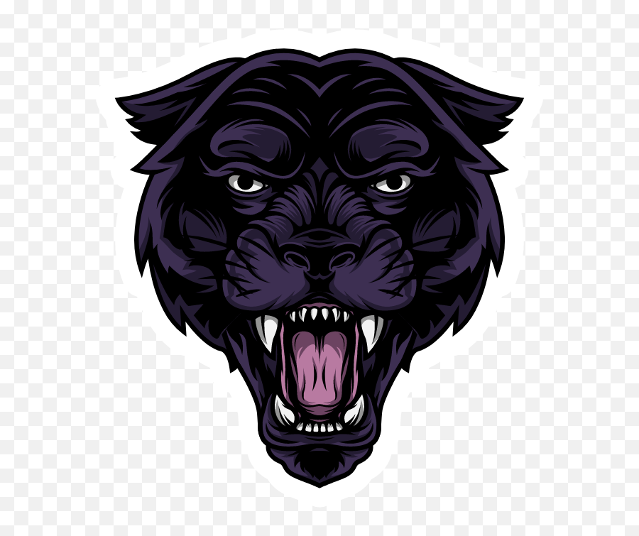 Black Panther Panther Facts - Old School Panther Head Emoji,Vblack Panther Emojis