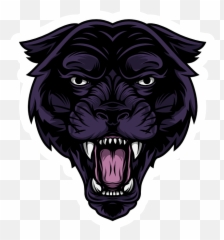 Black Panther Panther Facts - Old School Panther Head Emoji,Vblack Panther Emojis