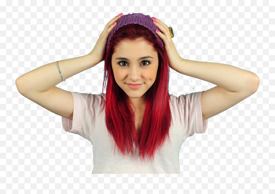 Ariana Grande Png Tumblr - Ariana Grande Red Hair Saxy Emoji,Emojis De Ariana Grande