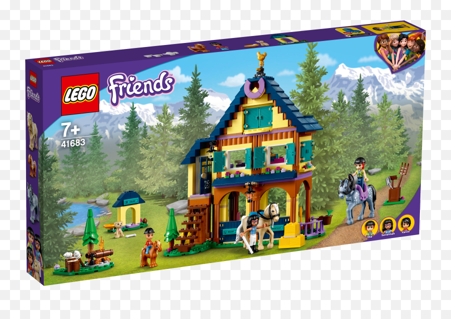 Forest Horseback Riding Center 41683 - Lego Friends Sets Lego Friends 41683 Emoji,What Emojis To Use For Friends And Vacation