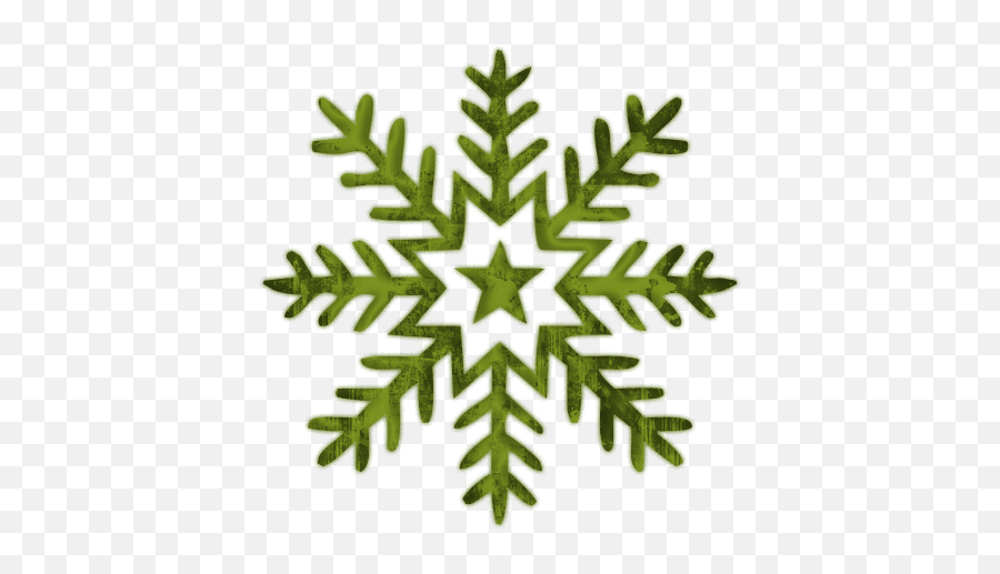 Green Snowflake Clip Art Transparent - Hanging Christmas Star Png Emoji,Emotion Snowflake Clipart